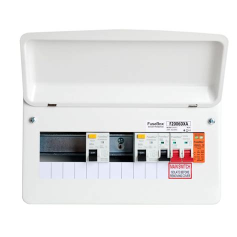 6 way fuse distribution box|fusebox 6 way spd board.